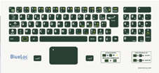 Clavier TACTYS TH807 BlueLoc - Acc�s s�curis� 